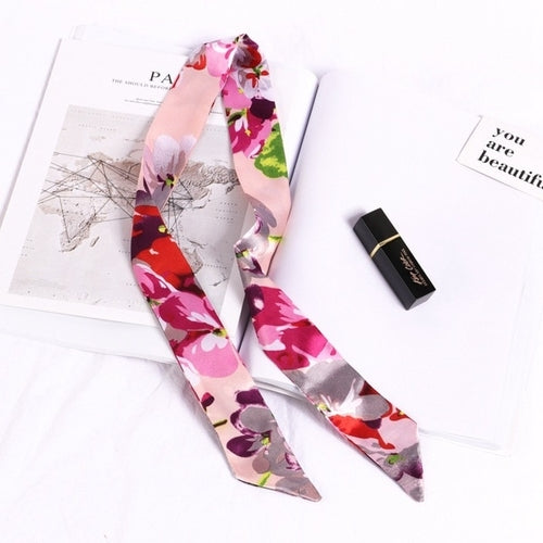 Headband Small Ribbon Scarf | Bag Scarf Silk Scarves | Handle Bags