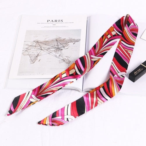 Headband Small Ribbon Scarf | Bag Scarf Silk Scarves | Handle Bags
