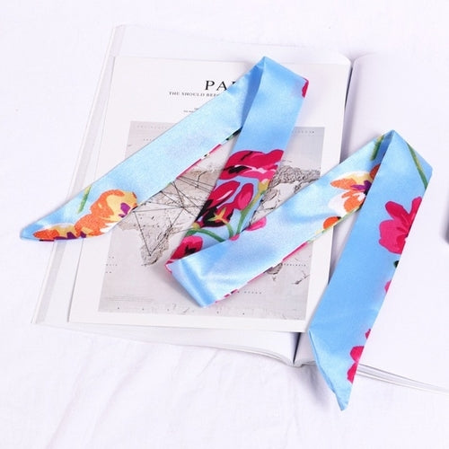 Headband Small Ribbon Scarf | Bag Scarf Silk Scarves | Handle Bags