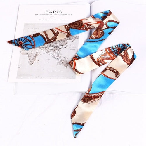 Headband Small Ribbon Scarf | Bag Scarf Silk Scarves | Handle Bags