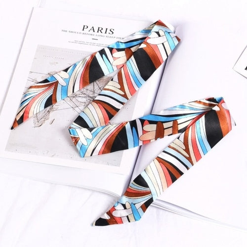 Headband Small Ribbon Scarf | Bag Scarf Silk Scarves | Handle Bags