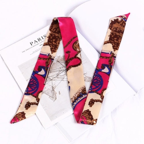 Headband Small Ribbon Scarf | Bag Scarf Silk Scarves | Handle Bags