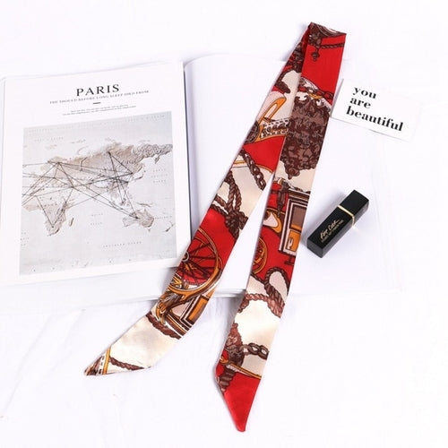 Headband Small Ribbon Scarf | Bag Scarf Silk Scarves | Handle Bags