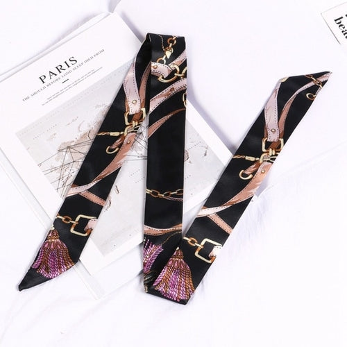 Headband Small Ribbon Scarf | Bag Scarf Silk Scarves | Handle Bags