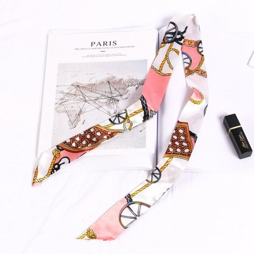 Headband Small Ribbon Scarf | Bag Scarf Silk Scarves | Handle Bags