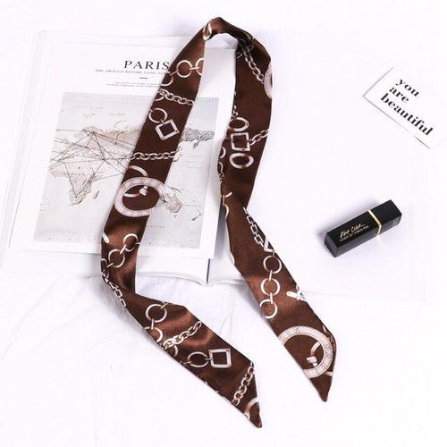 Headband Small Ribbon Scarf | Bag Scarf Silk Scarves | Handle Bags