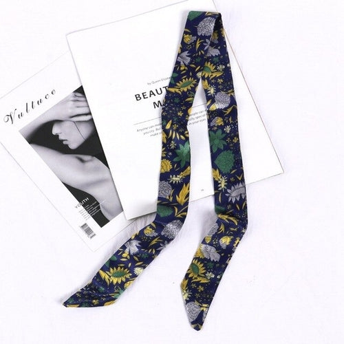 Headband Small Ribbon Scarf | Bag Scarf Silk Scarves | Handle Bags