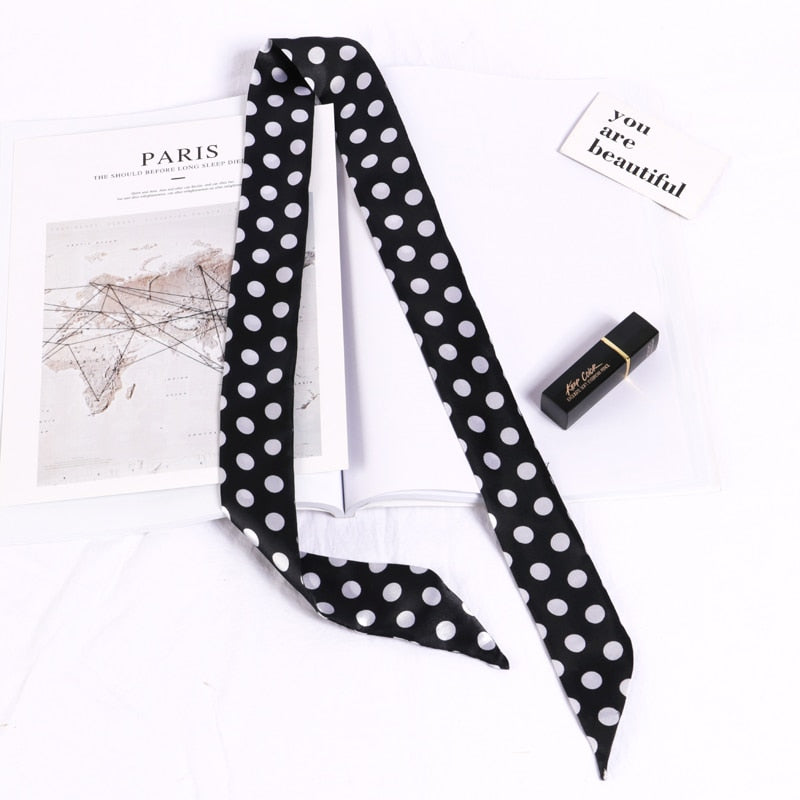 Headband Small Ribbon Scarf | Bag Scarf Silk Scarves | Handle Bags