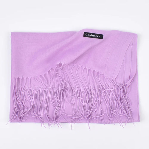 New autumn and winter solid color scarf for both men and women, 100g