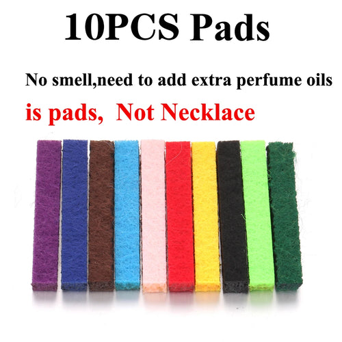 Long Strip Stainless Steel Aromatherapy Necklace Perfume Diffuser
