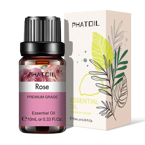 PHATOIL Natural Plant Essential Oil 10ml Eucalyptus Rose Lemon