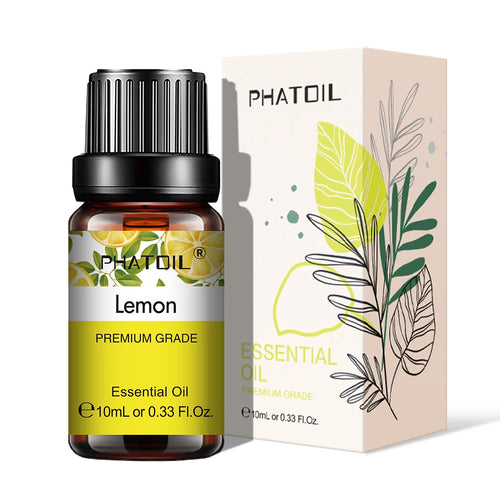 PHATOIL Natural Plant Essential Oil 10ml Eucalyptus Rose Lemon