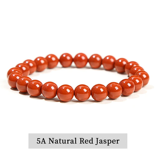 JD Natural Stone Beads Bracelet Amethyst Tiger Eye Crystal Quartz