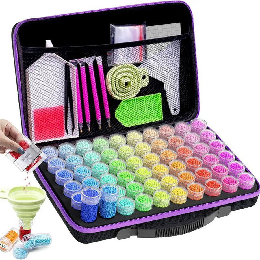 60 bottles Essential oil box 15ml Essential oil collection bag Travel
