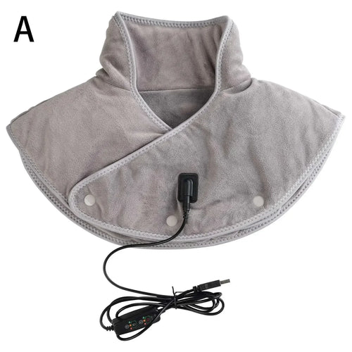Electric Heating Shoulder Neck Pad Cervical Wrap Three Gear Thermal