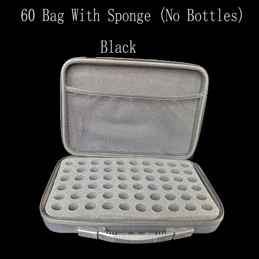 60 bottles Essential oil box 15ml Essential oil collection bag Travel