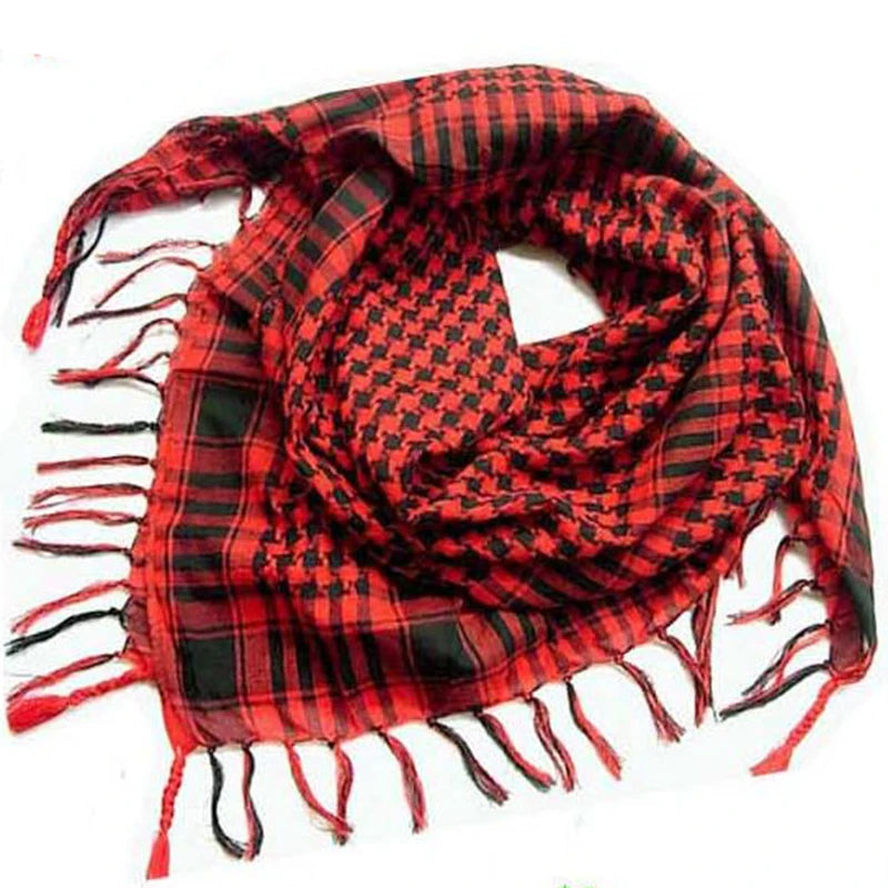 Summer Women Tactical Arab Scarf Men Fashion Lightweight Hijab Scarf