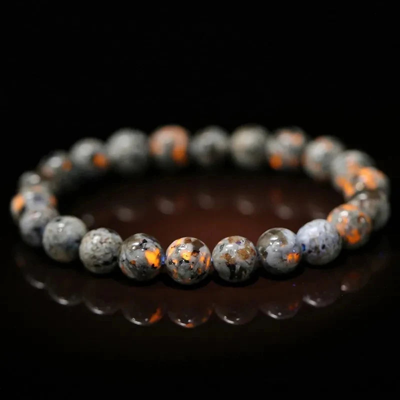 JD Natural Stone Beads Bracelet Amethyst Tiger Eye Crystal Quartz