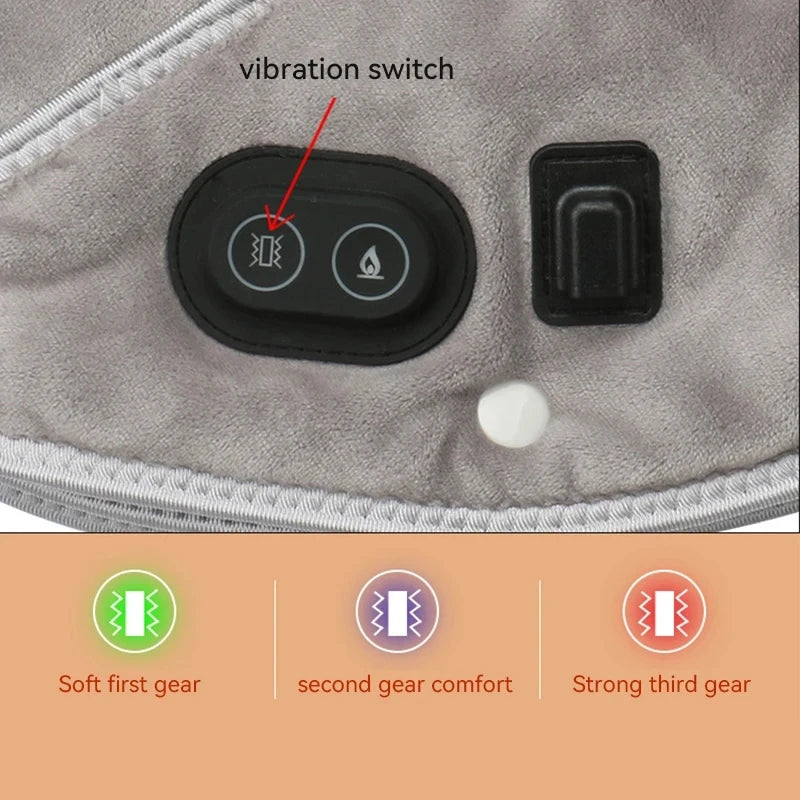 Electric Heating Shoulder Neck Pad Cervical Wrap Three Gear Thermal