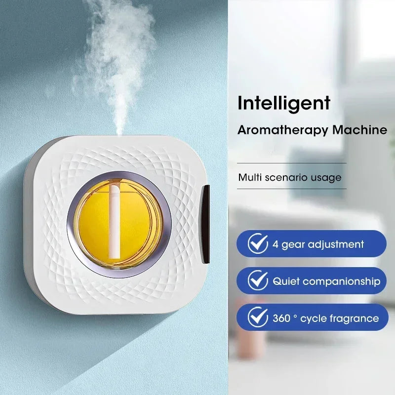 Smart Aroma Diffuser Air Purifier Digital Display Plant Essential Oils