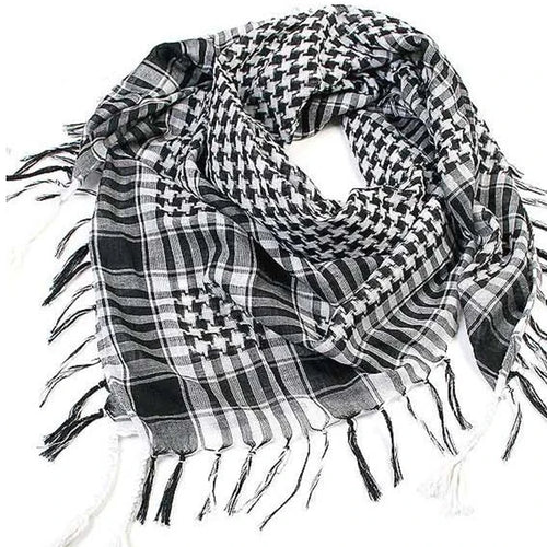 Summer Women Tactical Arab Scarf Men Fashion Lightweight Hijab Scarf