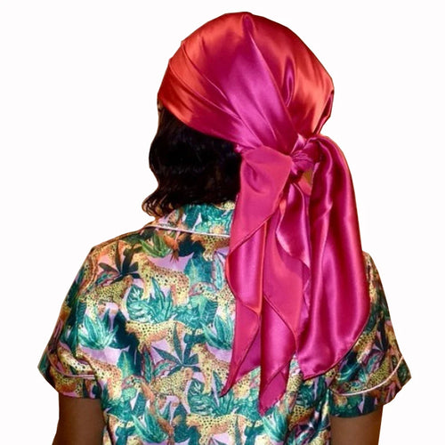 90*90cm Silk Scarves Women Square Satin Hijab Scarf Plain Handkerchief