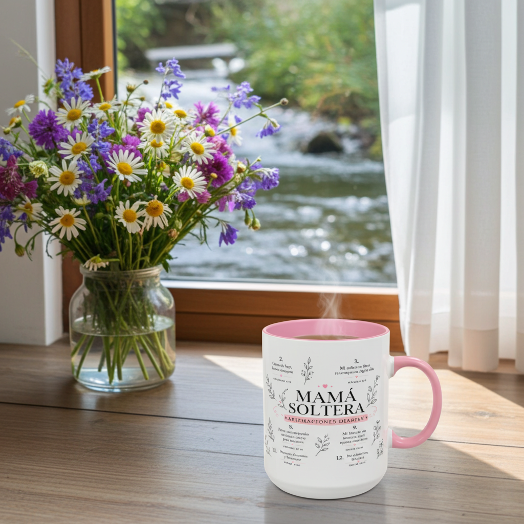 Mug — “Mamá Soltera: Afirmaciones Diarias” Inspirational Spanish Coffee Mug (11oz/15oz)