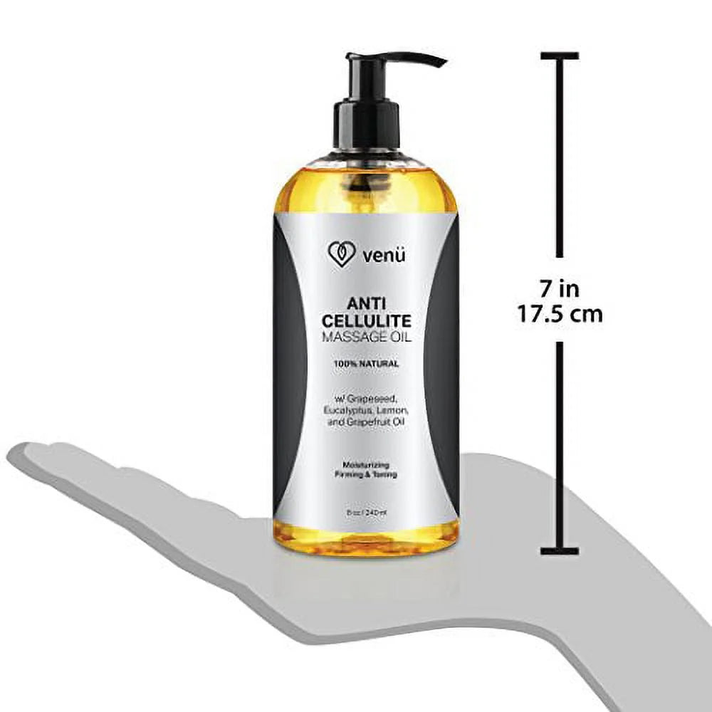 Massage Oil 100% All Natural Deep, Tightens, and Tones Skin Moisturizes