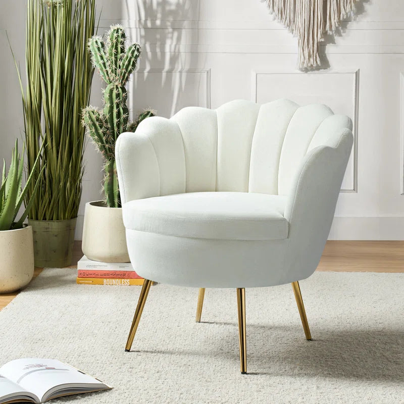 Hendrix Velvet Accent Chair