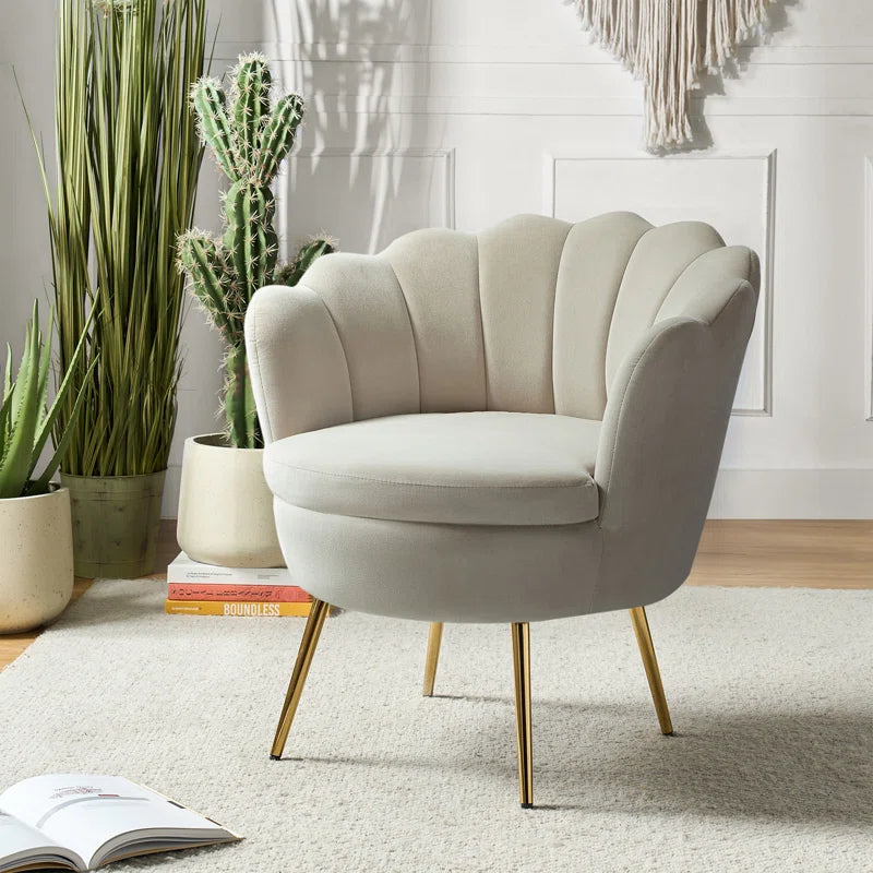 Hendrix Velvet Accent Chair