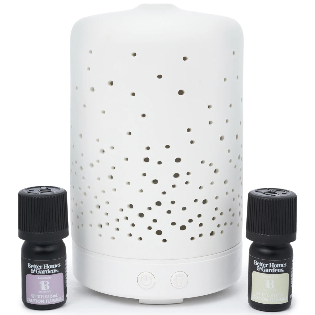 3 Piece 100 Ml Cool Mist Ultrasonic Aroma Diffuser Set, Confetti