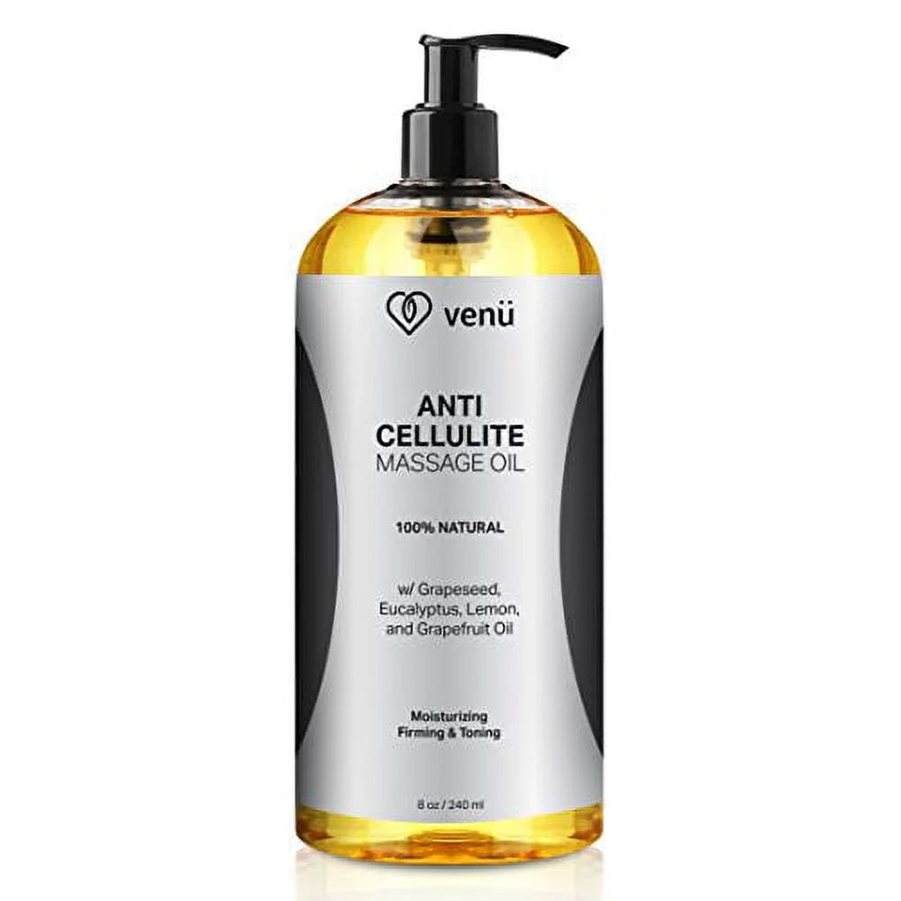 Massage Oil 100% All Natural Deep, Tightens, and Tones Skin Moisturizes