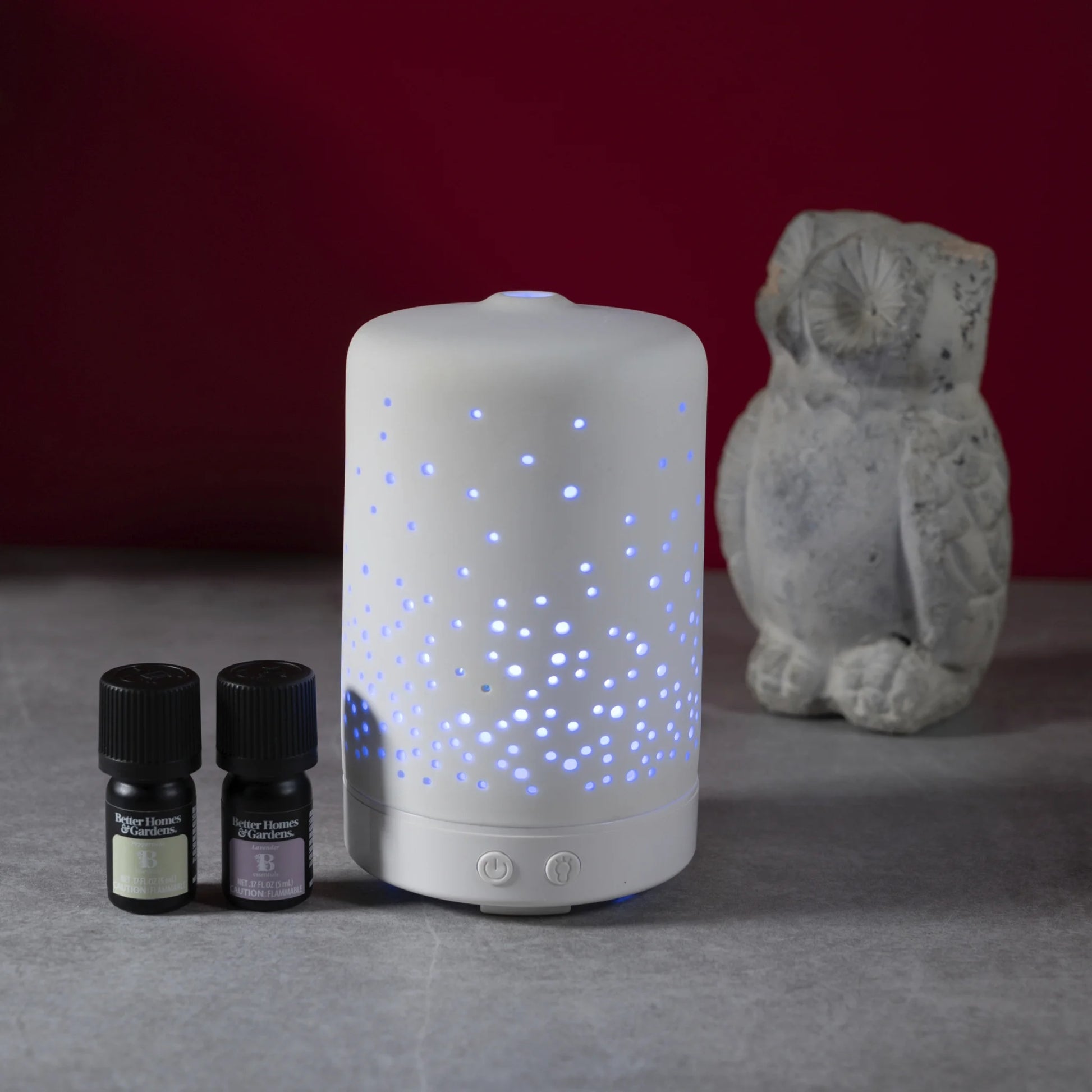 3 Piece 100 Ml Cool Mist Ultrasonic Aroma Diffuser Set, Confetti