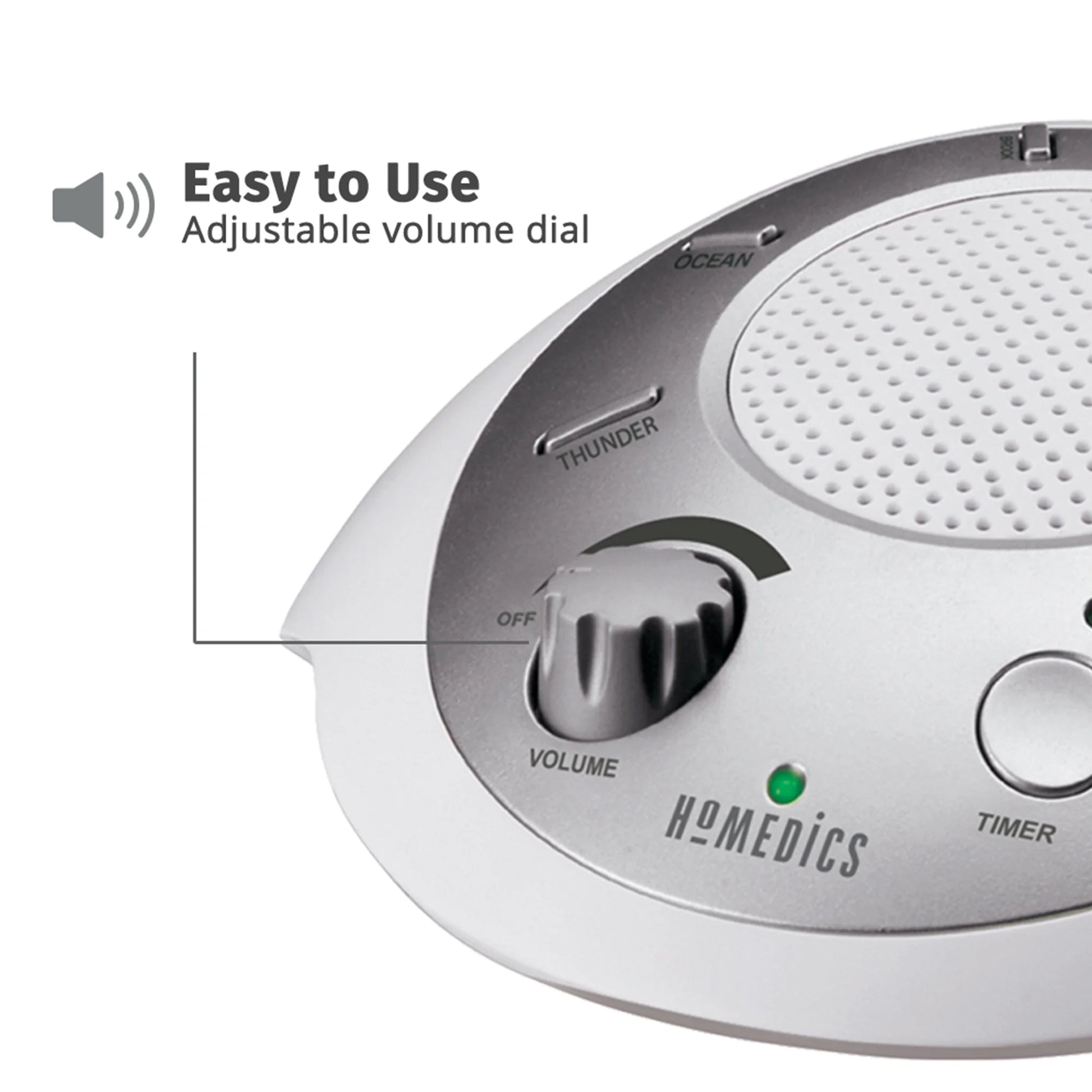 Sound Spa and White Noise Machine, 6 Relaxing Nature Sounds, Sound Therapy for Home, Office, Nursery