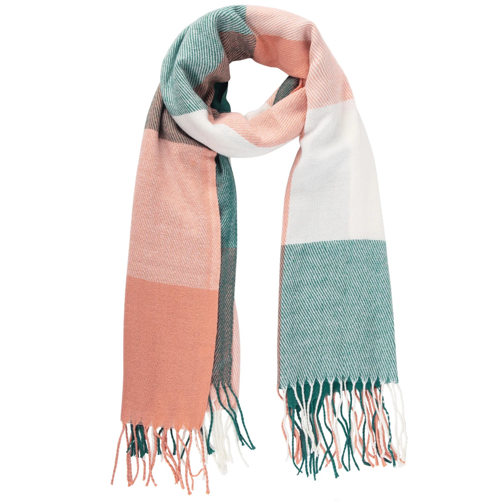 Winter Scarf for Women Tassel Fashion Long Shawl Wrap Scarf for Winter Warm Lightweight One Size