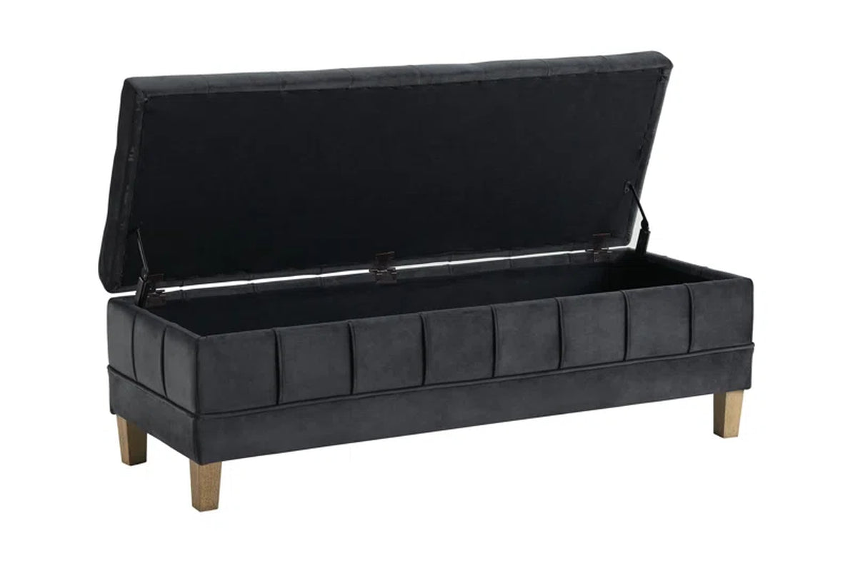 Gloria Velvet Ottoman
